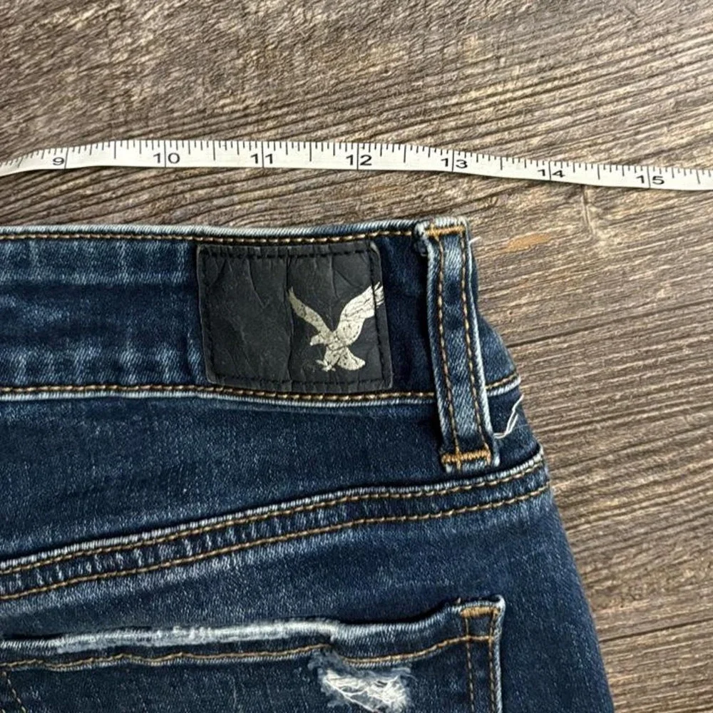 american eagle midi shorts